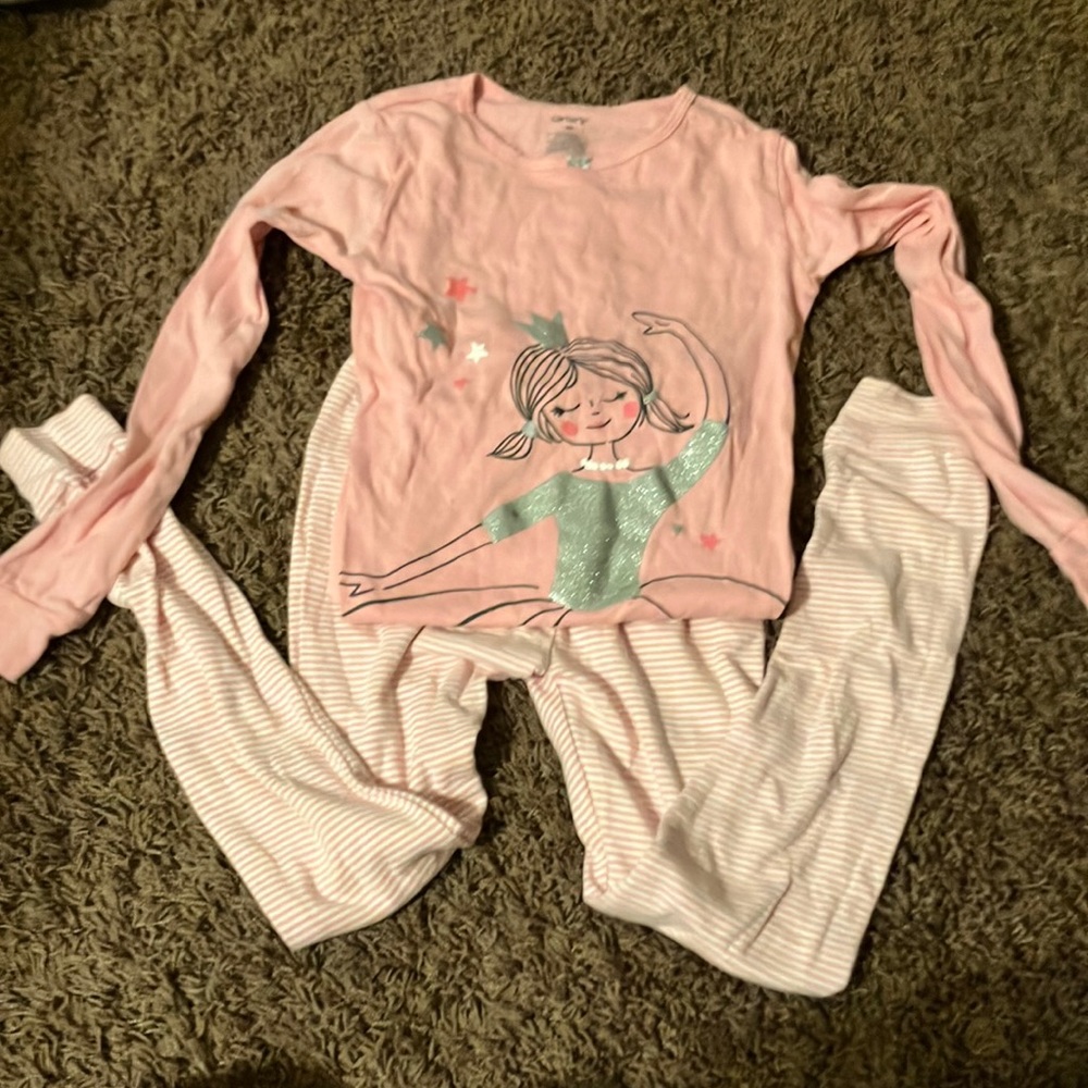 Girls size 10 pajama set
